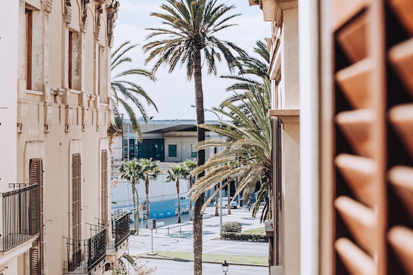 Stadsuitzicht vanuit accommodatie