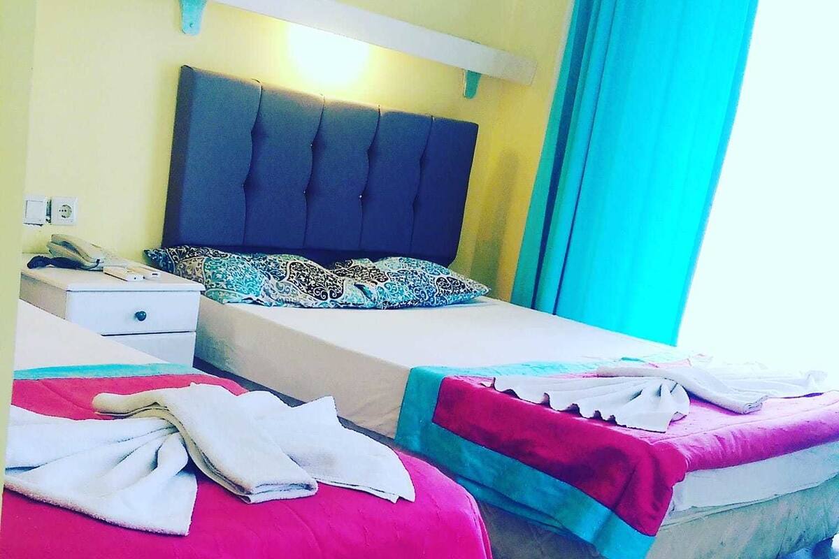 Desk, iron/ironing board, free WiFi, bed sheets