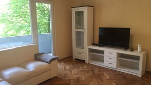 TV, music library, video library - RAY Beautiful spacious luxury apartment (Oradea)