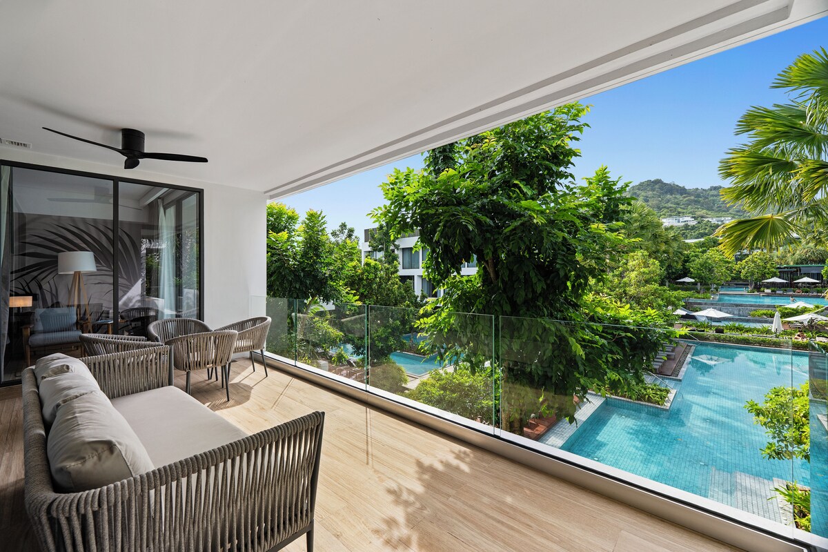 Two Bedroom Suite Pool View | Terrasse/patio
