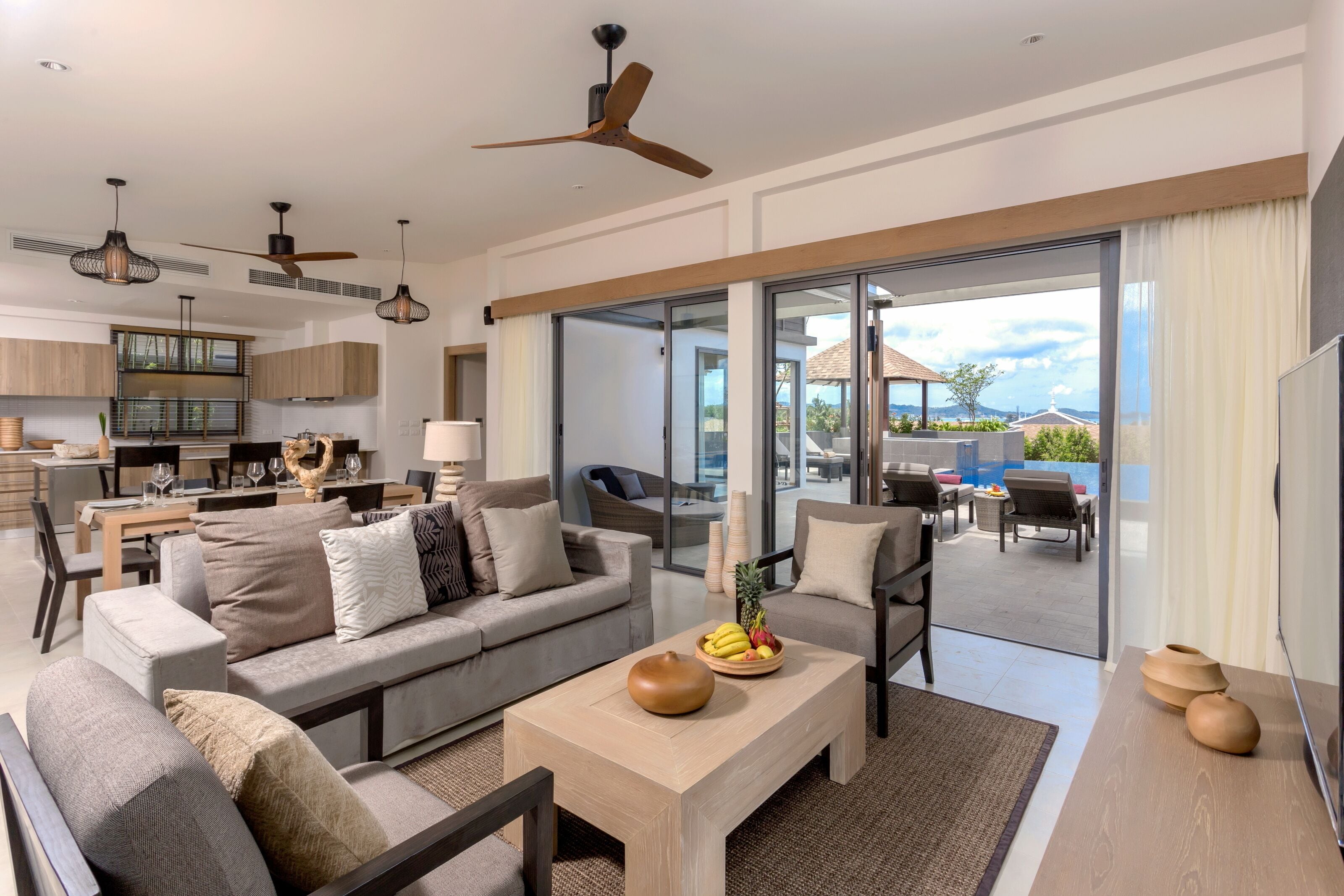 Casabay 4 Bedroom Pool Villa by STAY | 埃及棉床单、高档床上用品、Select Comfort 床、迷你吧