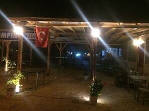 Front of property – evening/night