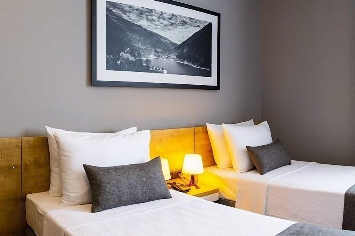 standard twin room | 1 bedroom, in-room safe, desk, laptop workspace