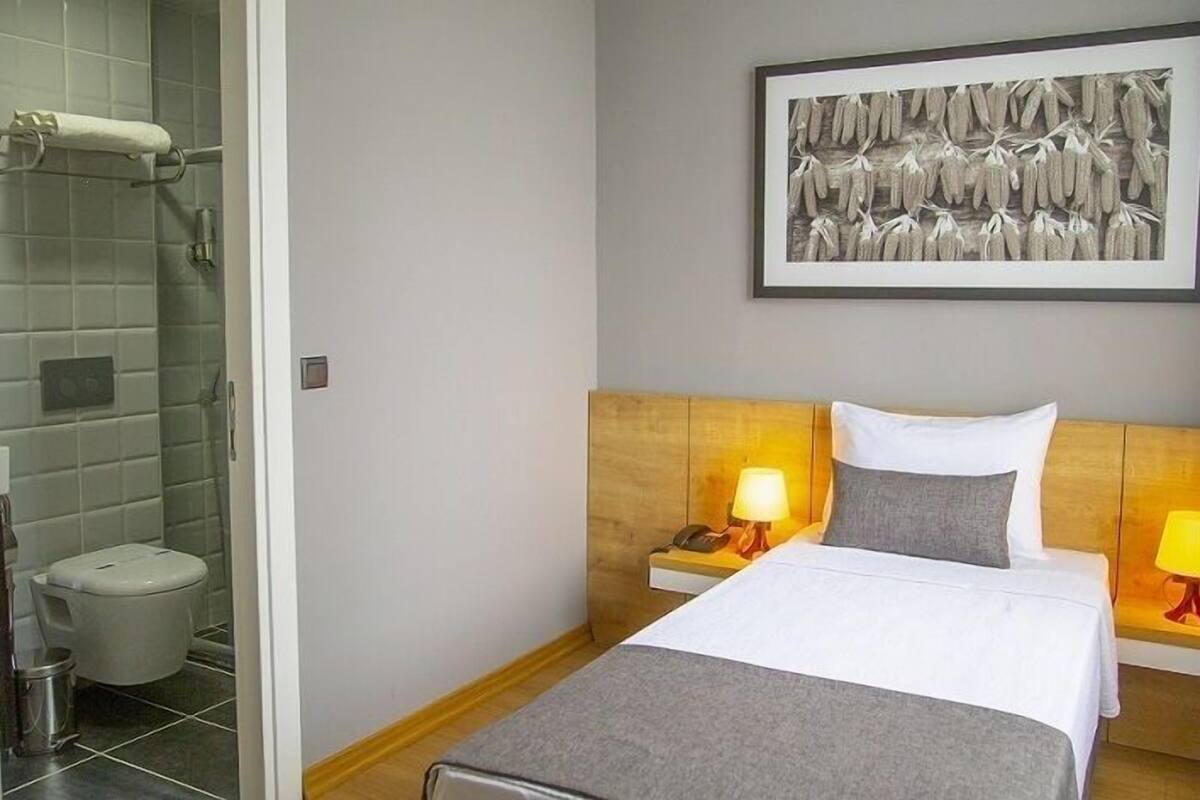 Single Room | 1 bedroom, in-room safe, desk, laptop workspace