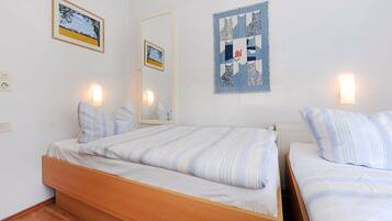 2 slaapkamers, wifi, beddengoed