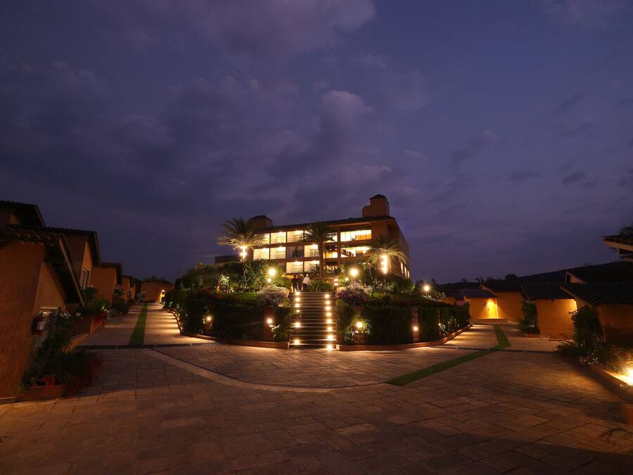 Front of property - evening/night