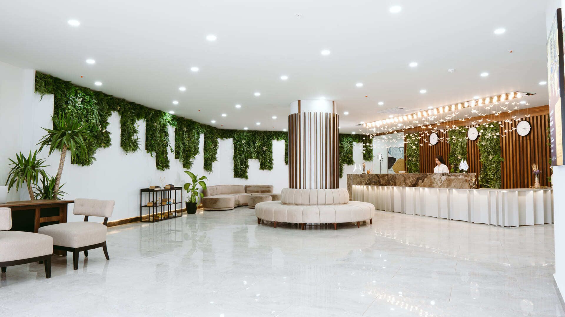 Sitzecke in der Lobby