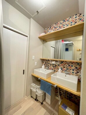Hair dryer, bidet, towels - Den7 1F 3Min to Shirogane Takanawa Station! (Tokyo)