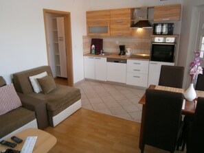 Apartment, 1 Bedroom (N1) | Private kitchen | Fridge, oven, stovetop, cookware/dishes/utensils - Beautiful Holiday Apartment Sanela for Relaxed Vacation (Vodice)