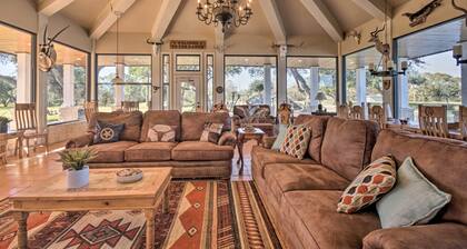 Lakefront Wallis Ranch w/ Private Beach & Patio!