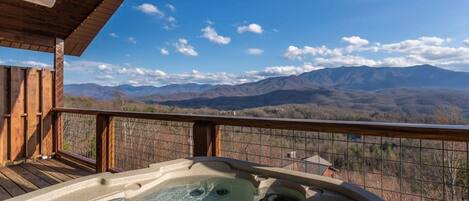 Gigantic Mt. LeConte And Great Smoky Mountains National Park Views!