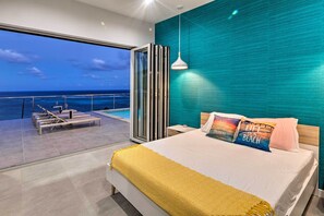3 bedrooms, desk, iron/ironing board, travel crib - Luxury St Croix Home w/ Oceanfront Pool & Views (Slob)