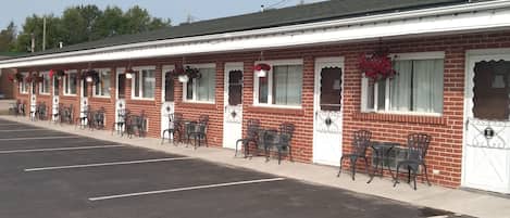 Voorkant van accommodatie