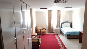 Quarto solteiro conforto, somente para homens