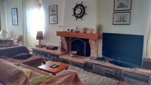 Villa, 3 Bedrooms | Living area - Villa Anastasia Beach Front (Spata-Artemida)