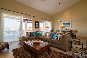 TV, DVD player, books