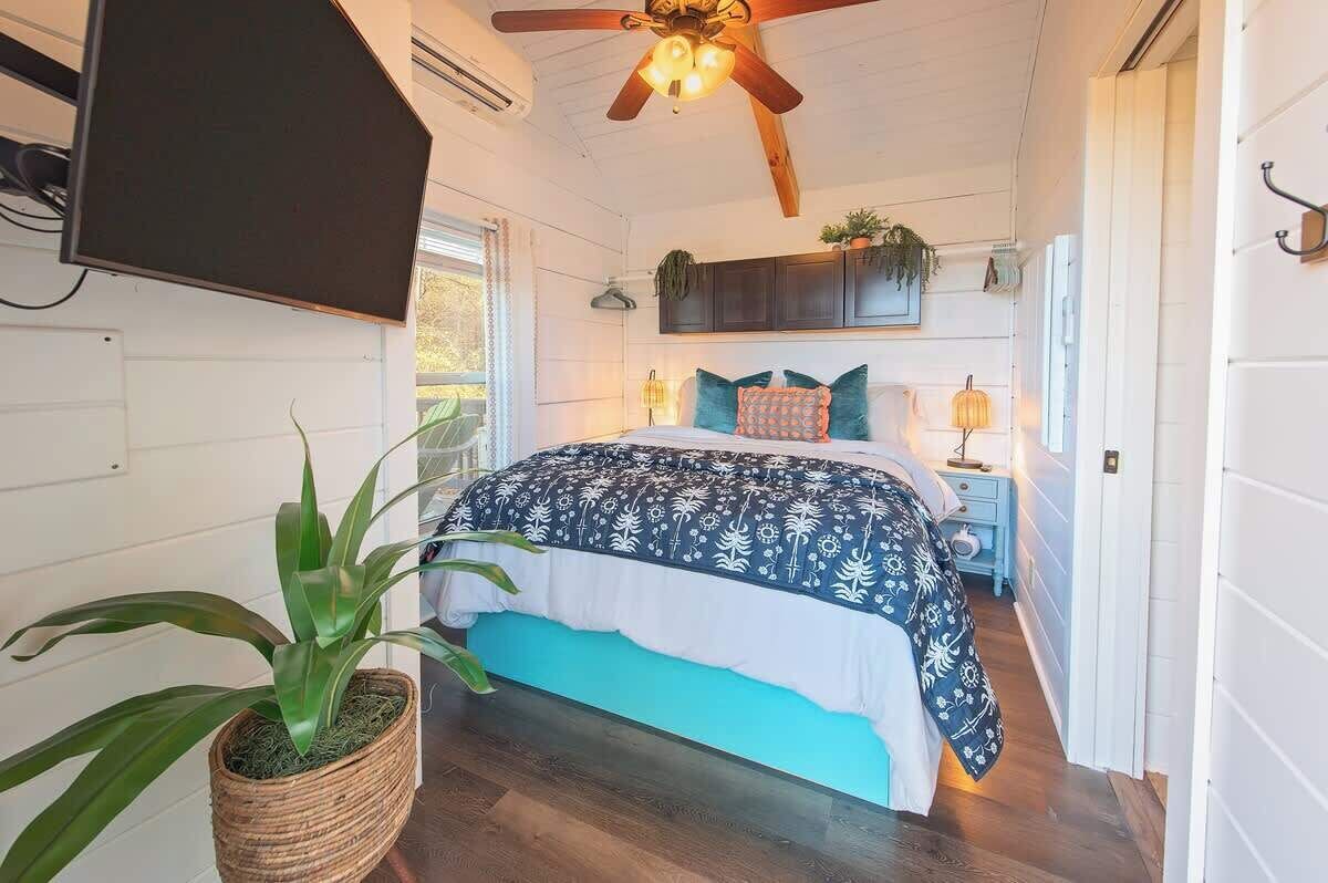 1 dormitorio, cuna de viaje, wifi gratis y ropa de cama