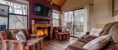 智能電視、壁爐