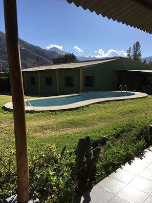 Entrada de la propiedad