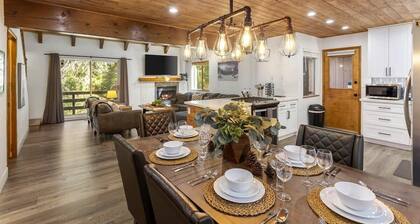 UUSI Mtn Chalet - Luxe 6BD / 3BA, ilmastointi, autotalli, biljardipöytä, rantaklubi, kylä