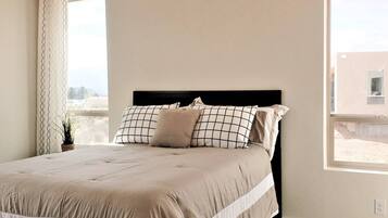 3 bedrooms, iron/ironing board, travel cot, free WiFi