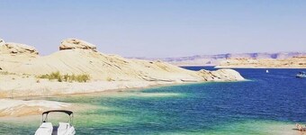 Maison moderne avec vue sur le lac Powell