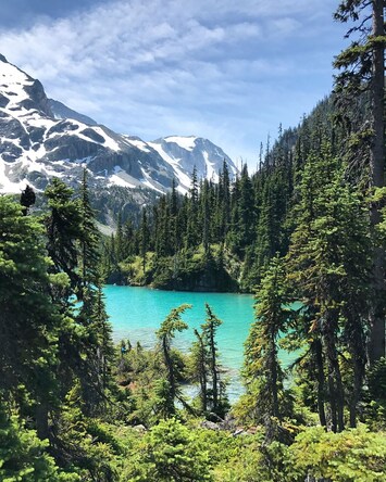 Joffre Lakes in Pemberton.