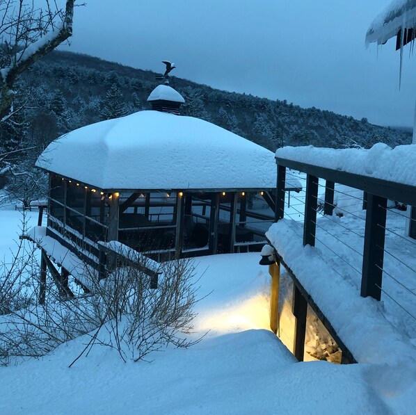 Enceinte de l’hébergement