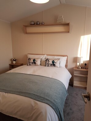 2 slaapkamers, beddengoed