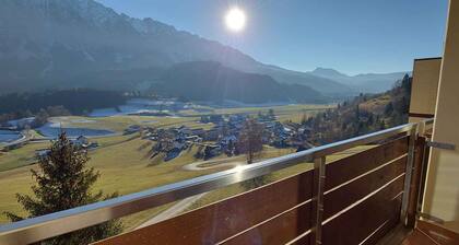 Ferienwohnung mit Blick auf den Grimming