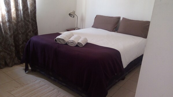Premium bedding, free WiFi, bed sheets