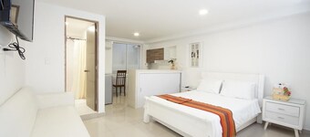 Deluxe Studio with separate large bed