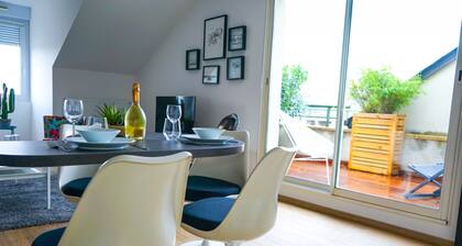 Appartement Epuré Climatisé Terrasse