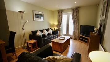 Smart TV, reproductor de DVD, libros, biblioteca de música