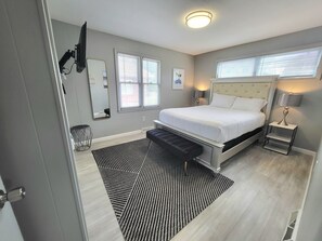 5 slaapkamers, een strijkplank/strijkijzer, gratis wifi, beddengoed