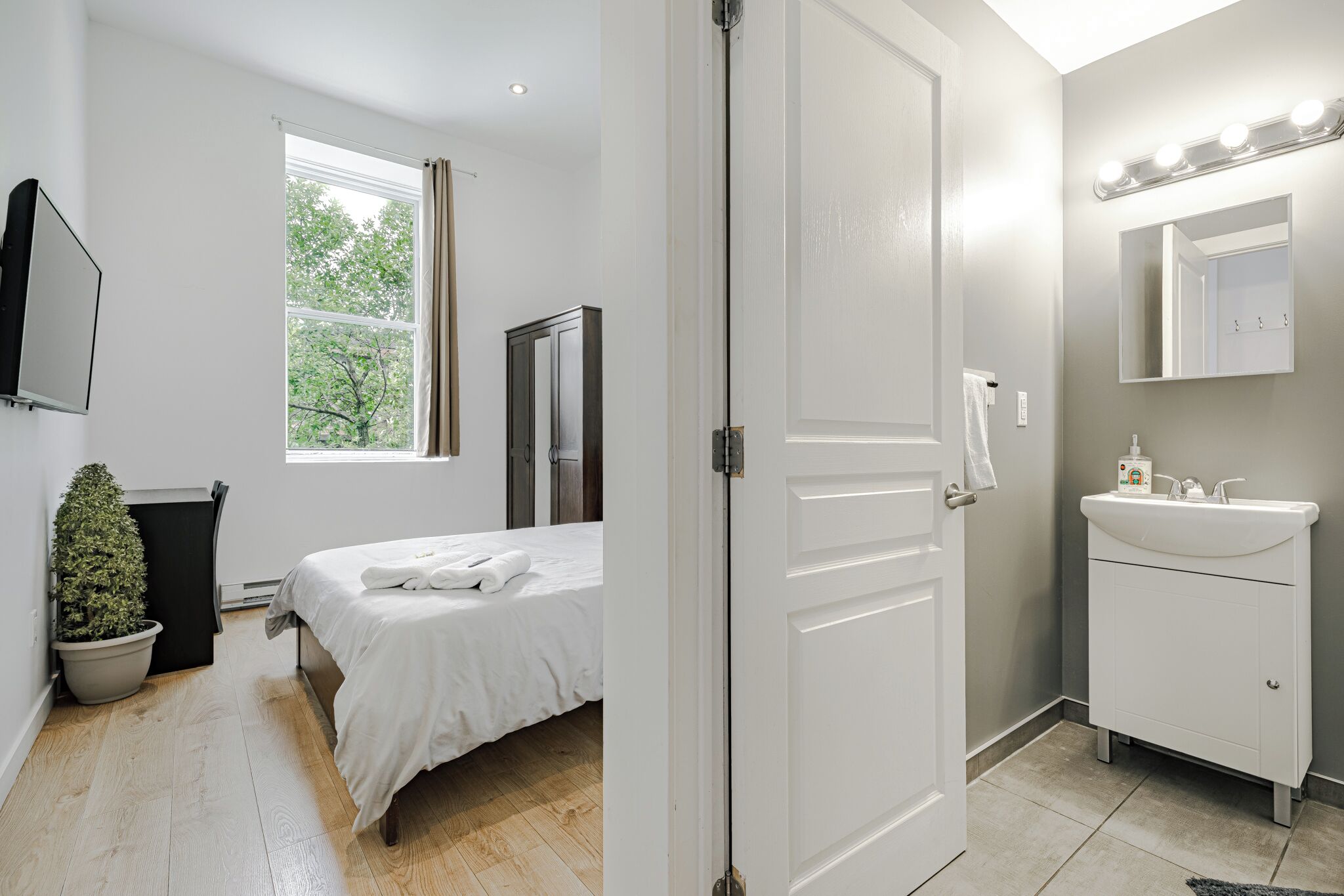 1 chambre, Wi-Fi gratuit, draps fournis