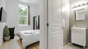 1 chambre, Wi-Fi gratuit, draps fournis