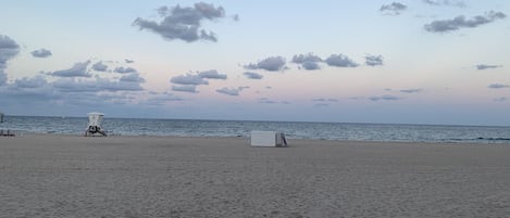 Beach nearby, beach towels