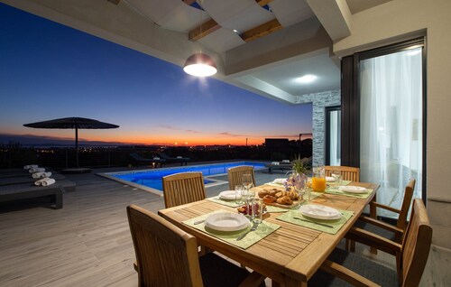 Villa Domenica with Heated Pool