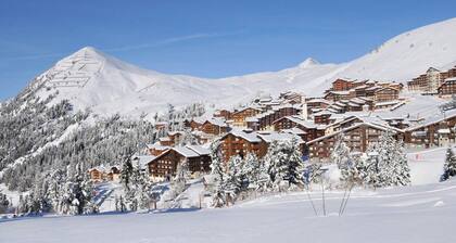 Chaleureux 2 piĂšces, 4 personnes Ă Belle-Plagne (Alt:2050m)