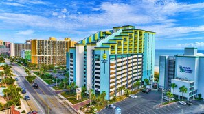 Exterior - WOW TOP FLOOR/ SUPER LARGE 2 BALCONIES/ CORNER CONDO/KING/BEST VIEW IN TOWN! (Myrtle Beach)