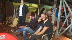 Living area - Willka Kuti Backpackers (Arica)