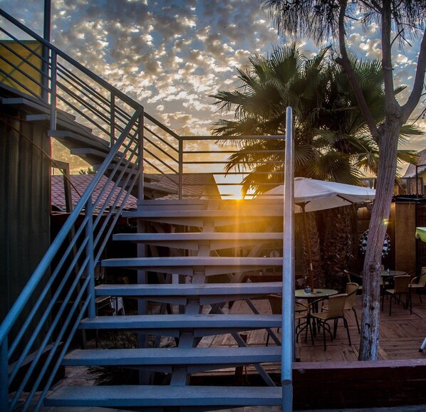 Staircase - Willka Kuti Backpackers (Arica)