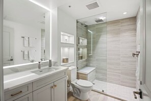Hair dryer, towels