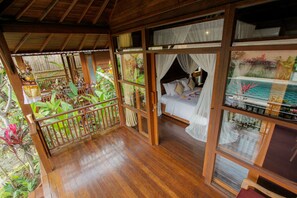 Chambre Deluxe, vue jardin | Terrasse/Patio