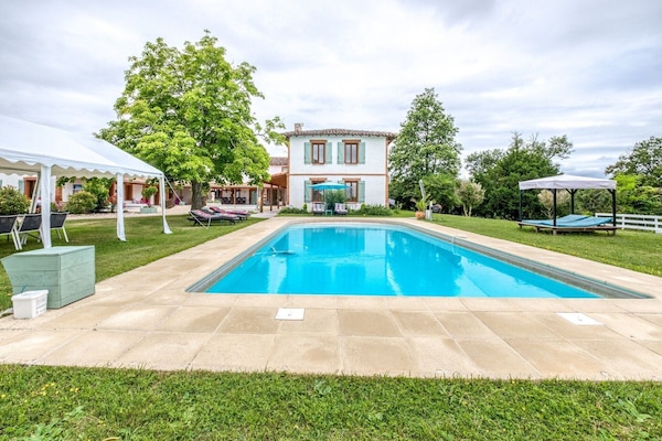 Piscine maison de vacances