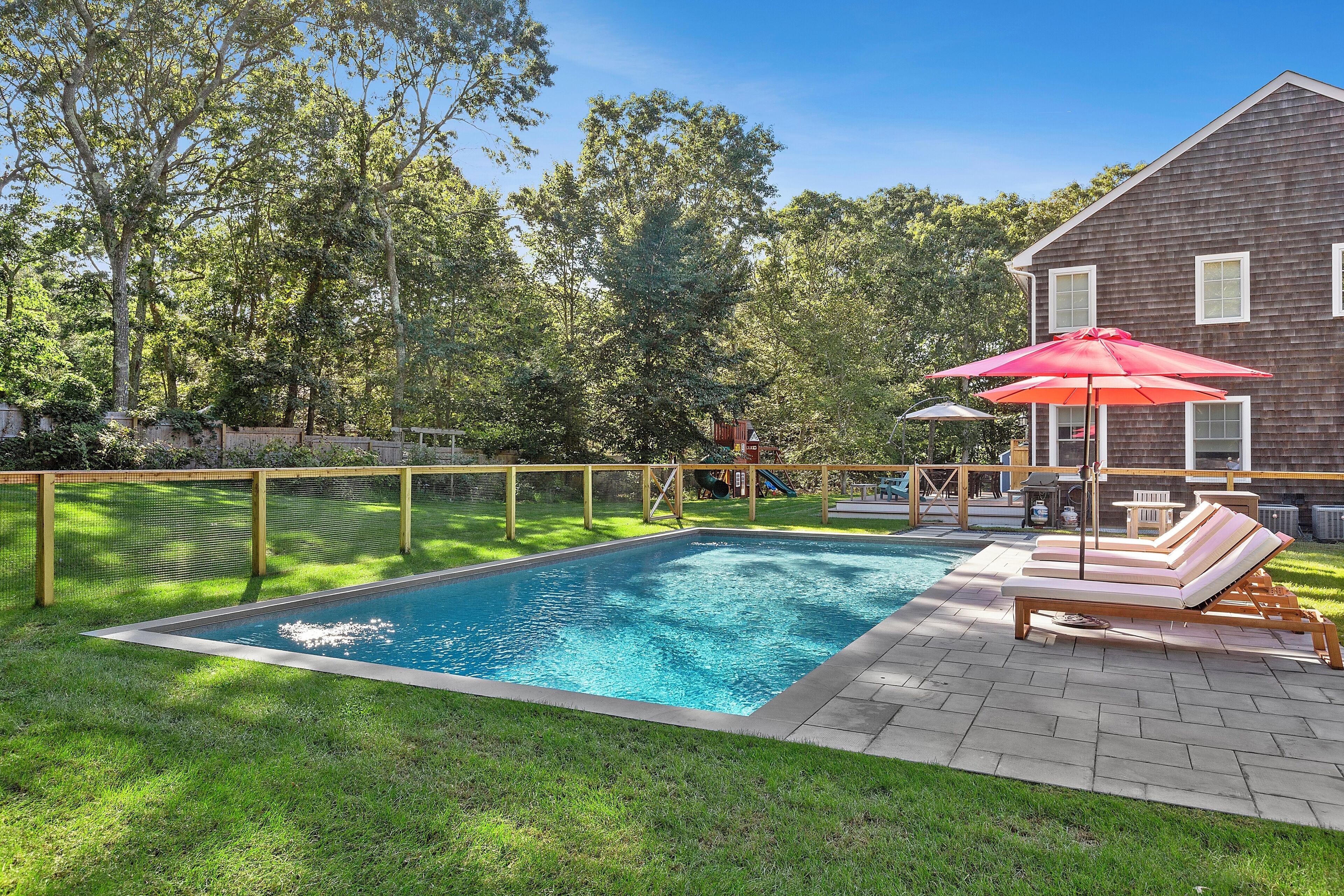 Recently completed summer oasis