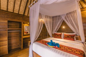 Basic Triple Room | View from room - Nerima Hut Lembongan (Lembongan Island)