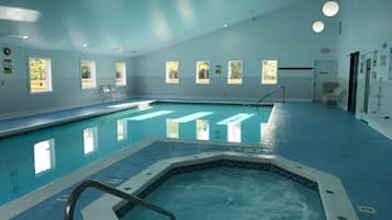 Indoor pool, outdoor pool