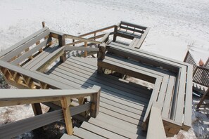 Property grounds - Located directly on a private beach (Santa Rosa Beach)